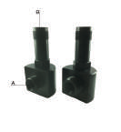 Hipomak фитинг цилиндра (M26X1,5 → M27X1,5)